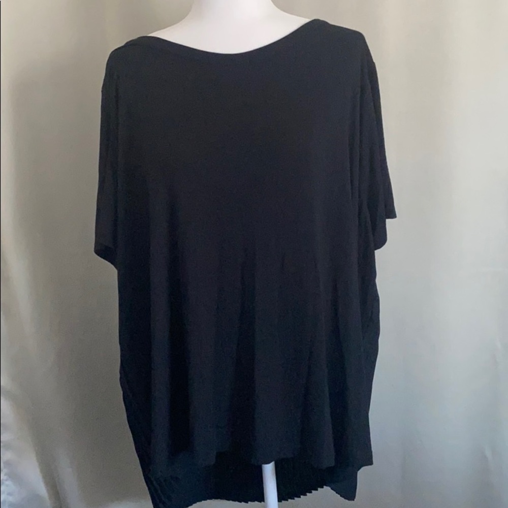 Gorgeous black top  plus size 2X